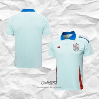 Camiseta Polo del Espana 2024-2025 Azul