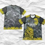 Camiseta Real Madrid Dragon 2024-2025 Gris Tailandia