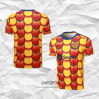 Camiseta de Entrenamiento Barcelona 2024-2025 Amarillo