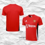 Camiseta de Entrenamiento Manchester United 2024-2025 Rojo