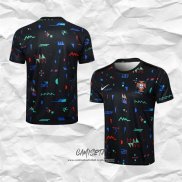 Camiseta de Entrenamiento Portugal 2024-2025 Negro