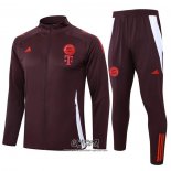 Chandal de Chaqueta del Bayern Munich 2024-2025 Nino Rojo