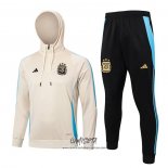 Chandal de Sudadera del Argentina 2024-2025 Nino Amarillo