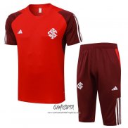 Chandal del Flamengo 2024-2025 Manga Corta Rojo - Pantalon Corto