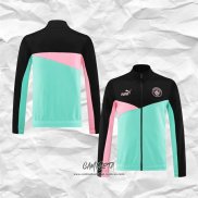 Chaqueta del Manchester City 2024-2025 Negro y Verde