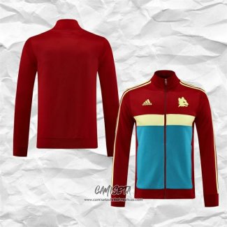 Chaqueta del Roma 2024-2025 Rojo Azul