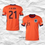 Primera Camiseta Paises Bajos Jugador F.De Jong 2024