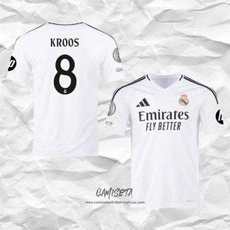 Primera Camiseta Real Madrid Jugador Kroos 2024-2025