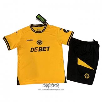 Primera Camiseta Wolves 2024-2025 Nino