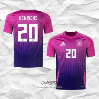 Segunda Camiseta Alemania Jugador Henrichs 2024