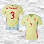 Segunda Camiseta Espana Jugador Le Normand 2024