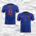 Segunda Camiseta Paises Bajos Jugador Gakpo 2022