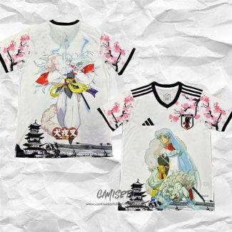 Camiseta Japon Anime 202025-2026 Blanco Tailandia