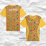 Camiseta Pre Partido del Ghana 2024 Amarillo