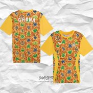 Camiseta Pre Partido del Ghana 2024 Amarillo