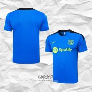 Camiseta de Entrenamiento Barcelona 2024-2025 Azul