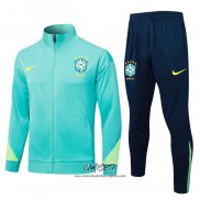 Chandal de Chaqueta del Brasil 2024-2025 Verde