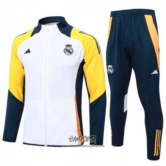 Chandal de Chaqueta del Real Madrid 2024-2025 Nino Blanco