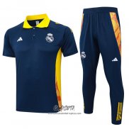 Conjunto Polo del Real Madrid 2024-2025 Azul