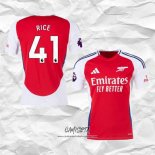 Primera Camiseta Arsenal Jugador Rice 2024-2025