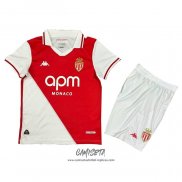 Primera Camiseta Monaco 2024-2025 Nino