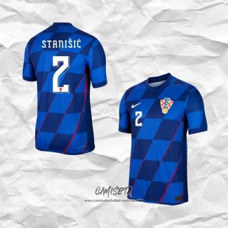 Segunda Camiseta Croacia Jugador Stanisic 2024