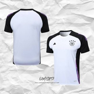 Camiseta de Entrenamiento Alemania 2024-2025 Blanco