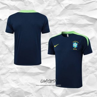 Camiseta de Entrenamiento Brasil 2024-2025 Azul