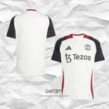 Camiseta de Entrenamiento Manchester United 2024-2025 Blanco