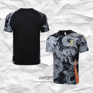 Camiseta de Entrenamiento Real Madrid Dragon 2024-2025 Negro