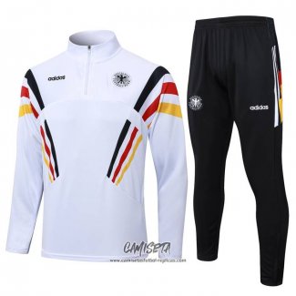 Chandal de Sudadera del Alemania 2024-2025 Blanco