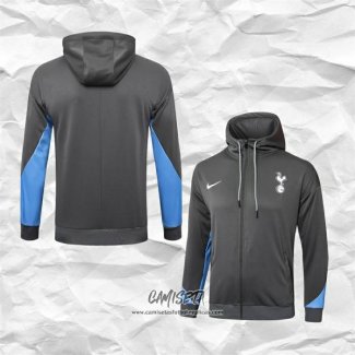 Chaqueta con Capucha del Tottenham Hotspur 2024-2025 Gris