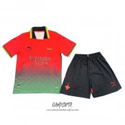 Cuarto Camiseta AC Milan Portero 2024-2025 Nino