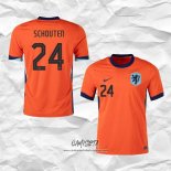 Primera Camiseta Paises Bajos Jugador Schouten 2024