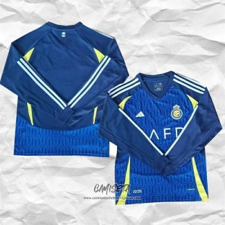 Segunda Camiseta Al Nassr 2024-2025 Manga Larga