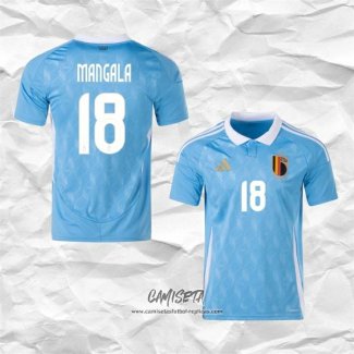 Segunda Camiseta Belgica Jugador Mangala 2024