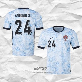 Segunda Camiseta Portugal Jugador Antonio S. 2024