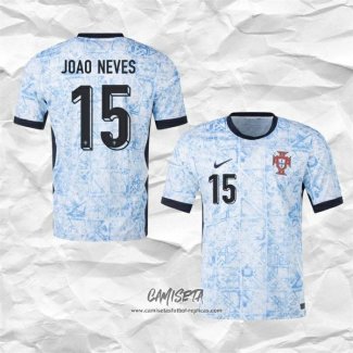 Segunda Camiseta Portugal Jugador Joao Neves 2024