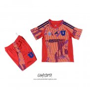 Segunda Camiseta Universidad de Chile 2025 Nino