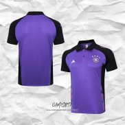 Camiseta Polo del Alemania 2024-2025 Purpura