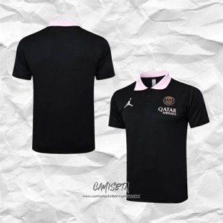 Camiseta Polo del Paris Saint-Germain Jordan 2024-2025 Negro