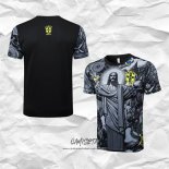 Camiseta de Entrenamiento Brasil Jesus 2024-2025 Negro