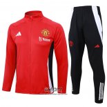 Chandal de Chaqueta del Manchester United 2024-2025 Nino Rojo