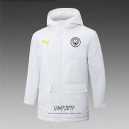 Chaqueta Invierno del Manchester City 2024-2025 Blanco