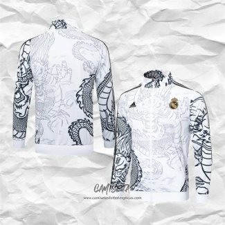 Chaqueta del Real Madrid Dragon 2024-2025 Blanco