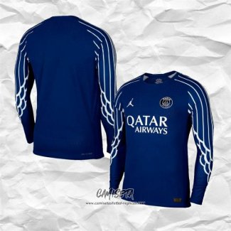 Cuarto Camiseta Paris Saint-Germain 2024-2025 Manga Larga