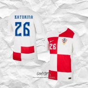 Primera Camiseta Croacia Jugador Baturina 2024