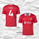 Primera Camiseta Liverpool Jugador Virgil 2024-2025