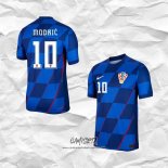 Segunda Camiseta Croacia Jugador Modric 2024