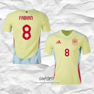 Segunda Camiseta Espana Jugador Fabian 2024